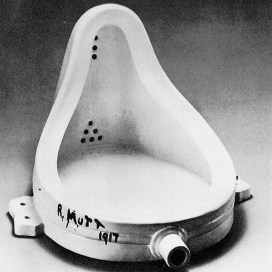 Fountain, 1917, Marcel Duchamp (France 1887–1968). (Photocredit: beatmuseum.org)