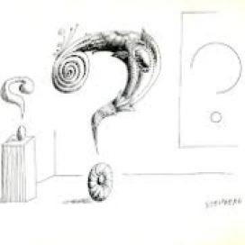 Untitled (Question Marks), 1961, Saul Steinberg (Romania 1914–1999). (Photo credit: wikipaintings.org)