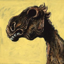 Apocalyptic horse, 1956, Albert Tucker (Australia 1914–1999). Art Gallery NSW. (Photo credit: artgallery.nsw.gov.au)